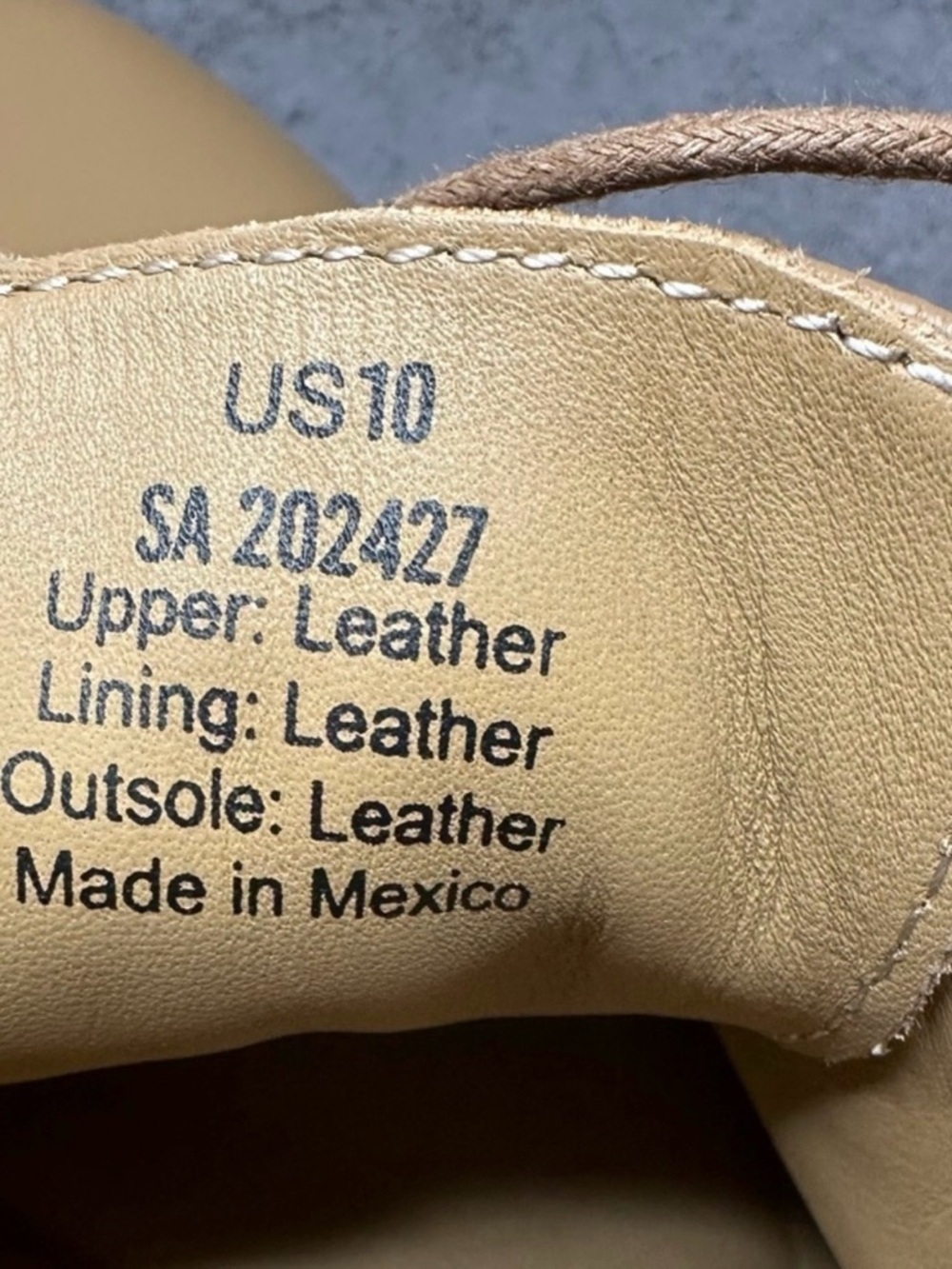 Nisolo Emilia Leather Cap Toe Oxfords – Almond – Size 10 - Picture 7 of 8